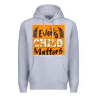 Heather Grey preview every child matters Premium Hoodie - BarkalooDesign