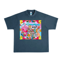 Midnight Navy summer vibes with sweet tea Urban Heavy Tee - CowhideDigitalArt