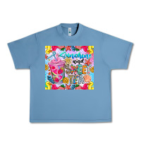 Pebble Blue summer vibes with sweet tea Urban Heavy Tee - CowhideDigitalArt