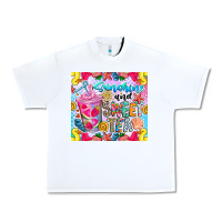 White summer vibes with sweet tea Urban Heavy Tee - CowhideDigitalArt