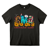 Asphalt CMA Certified Medical Assistant Heavy Core Tee - FaDigitalArtStudio