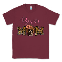 Burgundy Boxer Mom Classic Tee - Jasminsmagicworld