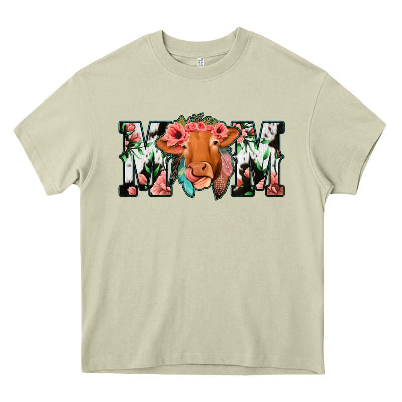 Cow Mom Heavy Core Tee by Jasminsmagicworld | Teevron