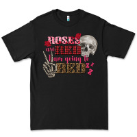 Black Valentine's Day Roses Are Red I Am Going To Bed Premium Tee - FaDigitalArtStudio