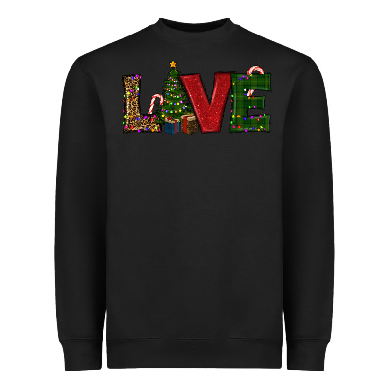 Christmas Tree Love Heavyweight Sweatshirt by RanaPortraitStore | Teevron