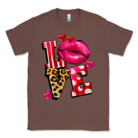 Chestnut Western love lips Classic Tee - FaDigitalArtStudio