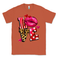 Copper Western love lips Classic Tee - FaDigitalArtStudio