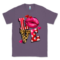 Lavender Western love lips Classic Tee - FaDigitalArtStudio
