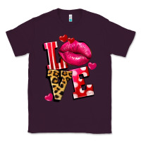 Plum Western love lips Classic Tee - FaDigitalArtStudio