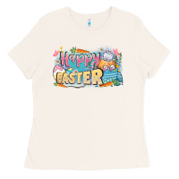 Bone Happy Easter Ladies Tee - LillyAllenDesigns