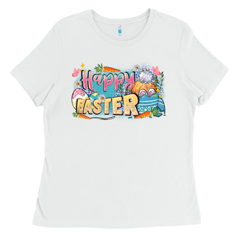 Happy Easter Ladies Tee by LillyAllenDesigns | Teevron