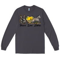 Smoke peace love zebra Long Sleeve Tee - LillyAllenDesigns