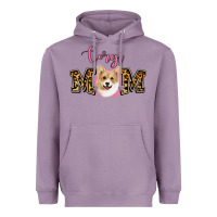 Lavender Corgi Mom Heavyweight Hoodie - Jasminsmagicworld