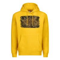 Lemon Camouflage Leopard Background Premium Hoodie - Jasminsmagicworld