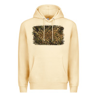 Pina Colada Camouflage Leopard Background Premium Hoodie - Jasminsmagicworld