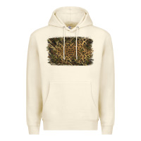 Sandshell Camouflage Leopard Background Premium Hoodie - Jasminsmagicworld