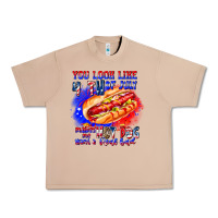 Burro You Look Like 4th of july makes me hot dog want a Urban Heavy Tee - CowhideDigitalArt