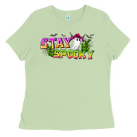 Matcha Stay Spooky Ladies Tee - CowhideDigitalArt