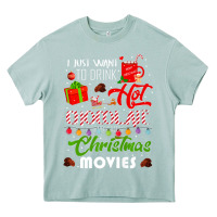Arona i just want to drink hot chocolate watch christmas movies premium Heavy Core Tee - baoMotion