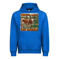 Cobalt whatever lassos your longhorn Urban Hoodie - RanaPortraitStore