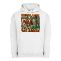 Pigment Lunar Rock whatever lassos your longhorn Urban Hoodie - RanaPortraitStore