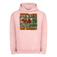 Pigment Salmon whatever lassos your longhorn Urban Hoodie - RanaPortraitStore