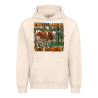 Sandshell whatever lassos your longhorn Urban Hoodie - RanaPortraitStore