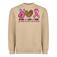 Mushroom peace love cure Heavyweight Sweatshirt - RanaPortraitStore