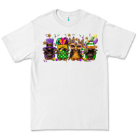 White mardi gras afro gnomies Premium Tee - FaDigitalArtStudio