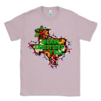 Lilac merry Christmas y'all Texas map Classic Tee - BarkalooDesign