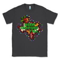 Smoke merry Christmas y'all Texas map Classic Tee - BarkalooDesign
