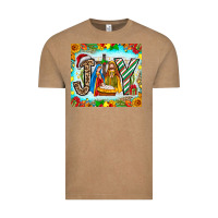 Vintage Coffee joy jesus Vintage Tee - CowhideDigitalArt