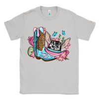 Moon Dust Easter cowboy boots hat Classic Tee - OliviaCreatesArt