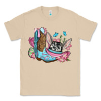 Mushroom Easter cowboy boots hat Classic Tee - OliviaCreatesArt