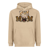 Mushroom Pug Mom Heavyweight Hoodie - Jasminsmagicworld