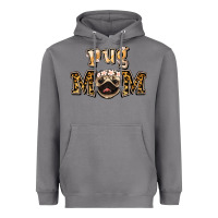 Storm Pug Mom Heavyweight Hoodie - Jasminsmagicworld