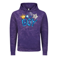 Cloud Purple Birthday Boy Balloon Vintage Hoodie - Artiststas