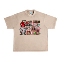 French Oak Iam Gnome For My Baking Urban Heavy Tee - CowhideDigitalArt