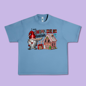 Iam Gnome For My Baking Urban Heavy Tee Designed By Cowhidedigitalart