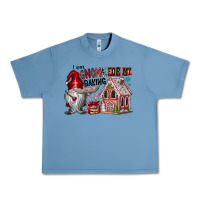 Pebble Blue Iam Gnome For My Baking Urban Heavy Tee - CowhideDigitalArt