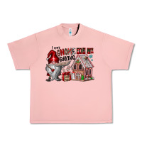 Salmon Iam Gnome For My Baking Urban Heavy Tee - CowhideDigitalArt