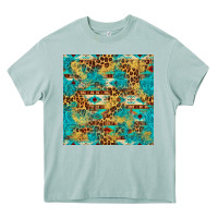 Arona western aztec leopard glitter seamless pattern Heavy Core Tee - FaDigitalArtStudio