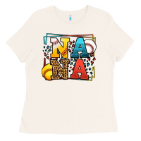 Bone Baseball and Softball nana Ladies Tee - LillyAllenDesigns