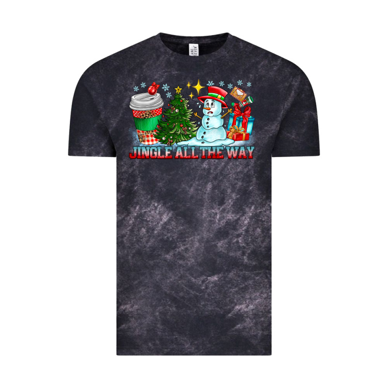 Jingle All The Way Vintage Tee by CowhideDigitalArt | Teevron