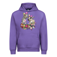 Tulip floral baby goats Urban Hoodie - RanaPortraitStore