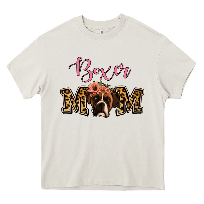 Boxer Mom Heavy Core Tee by Jasminsmagicworld | Teevron