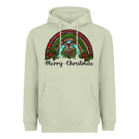 Matcha reindeer rainbow christmas Heavyweight Hoodie - RanaPortraitStore