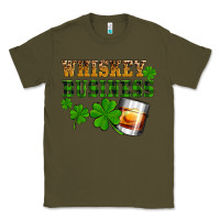 Army Green St. Patrick's Day whiskey business Classic Tee - OliviaCreatesArt