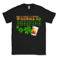 Black St. Patrick's Day whiskey business Classic Tee - OliviaCreatesArt