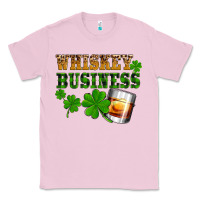 Bubblegum Pink St. Patrick's Day whiskey business Classic Tee - OliviaCreatesArt